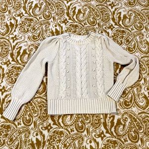 Beautiful Gap girls knit sweater size M